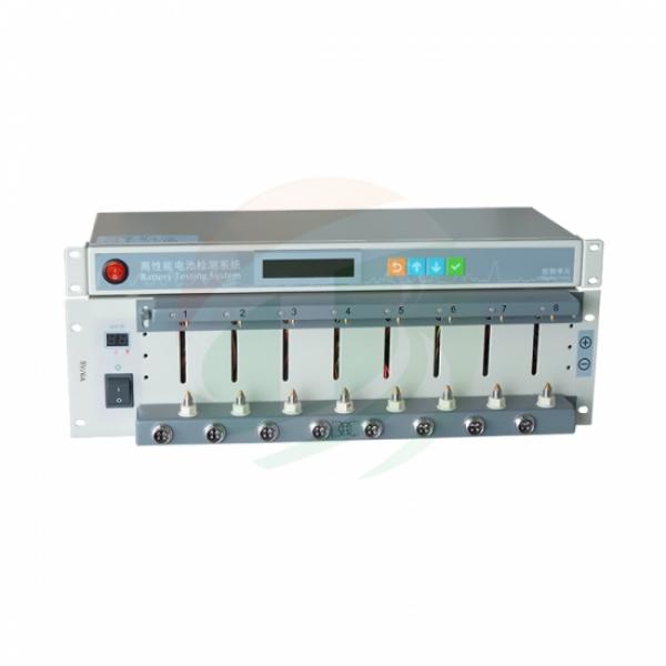 8 Channel Battery Tester (12-6000 mA, up to 5V) For Cylinder Cell And Pouch Cell Testing
