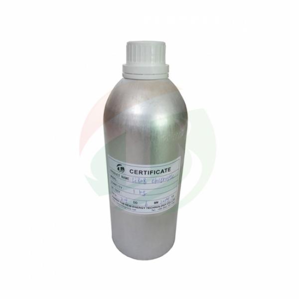Lipf6 Electrolyte For Aluminum Shell Lithium Ion Battery
