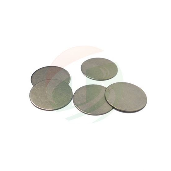 304SS Button Cell Battery Spacer 0.5 Mm Thickness
